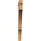 Ekena Millwork Balboa Block Smooth Bracket, Western Red Cedar, 3 1/2"W x 44"D x 44"H BKT04X44X44BOA05SWR - alternate 3